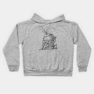 Grotesque #7 The Drolatic Dreams of Pantagruel (1565) Kids Hoodie